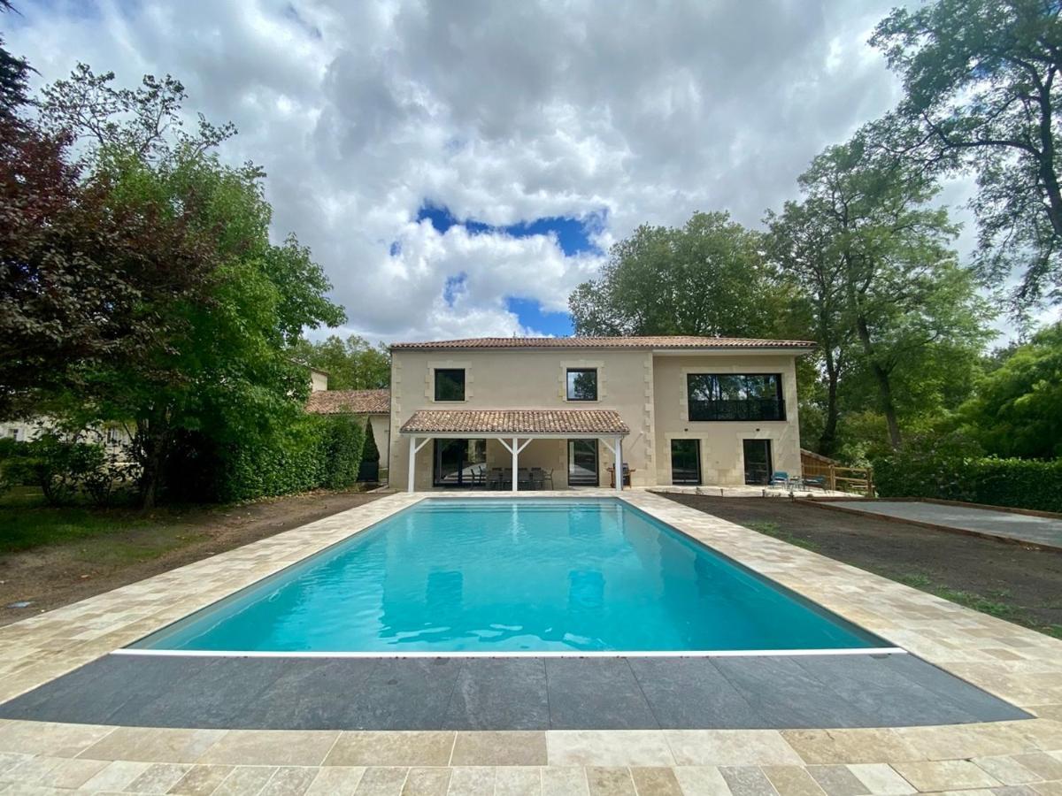 La Maison L'Eperon, Stylish 5 Star Villa Surrounded By Vineyard Near Saint Emilion Vérac Εξωτερικό φωτογραφία