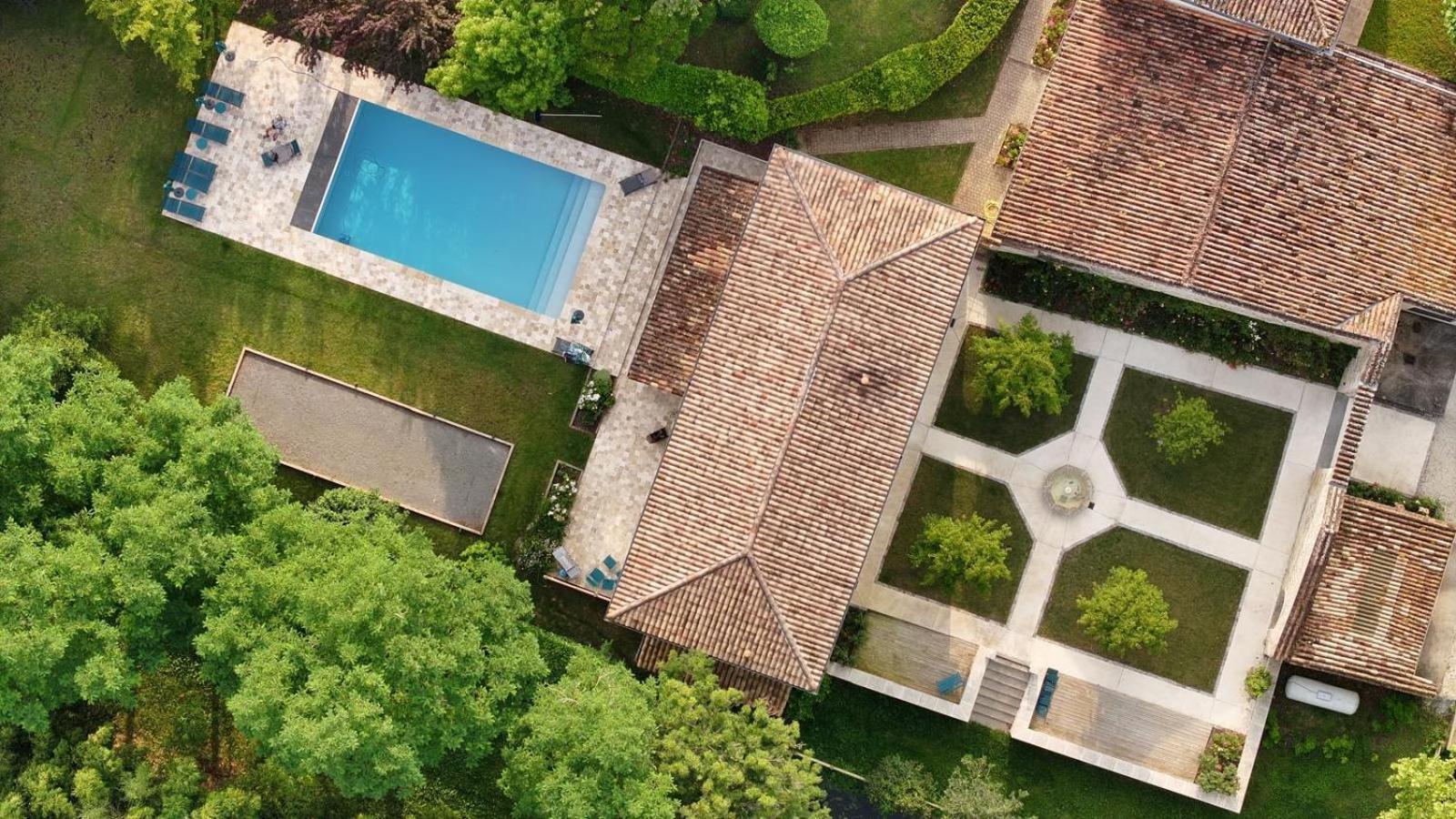 La Maison L'Eperon, Stylish 5 Star Villa Surrounded By Vineyard Near Saint Emilion Vérac Εξωτερικό φωτογραφία